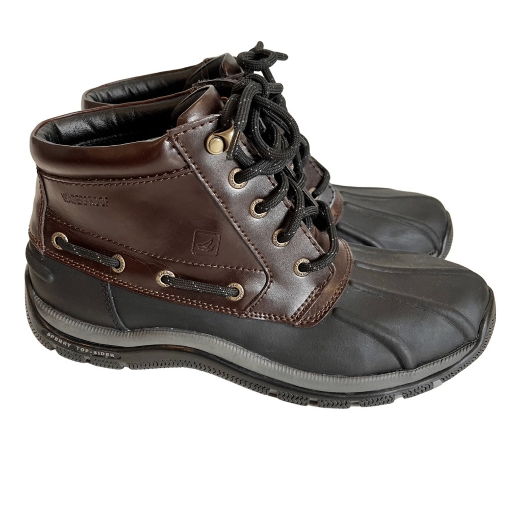 Sperry Topsider Duck Boots Gorpcore Hikercore Ankle Boots Waterproof